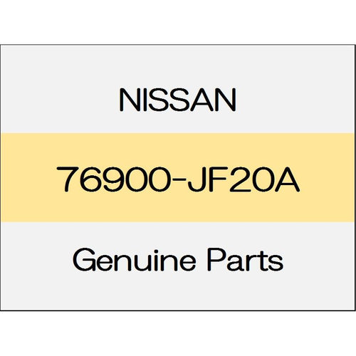 [NEW] JDM NISSAN GT-R R35 Rear side finisher (R) rear seat Mu 76900-JF20A GENUINE OEM