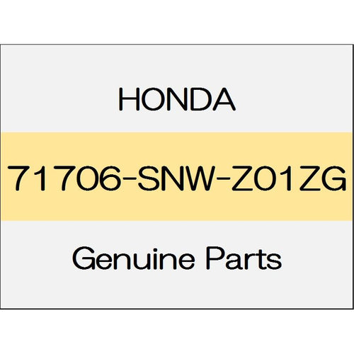 [NEW] JDM HONDA CIVIC TYPE R FD2 Trunk spoiler lower lid (R) body color code (PB83P) 71706-SNW-Z01ZG GENUINE OEM