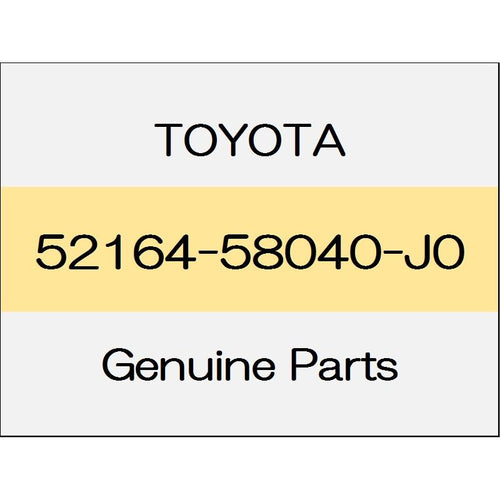 [NEW] JDM TOYOTA ALPHARD H3# Rear bumper plate (L) body color code (8V5) 52164-58040-J0 GENUINE OEM