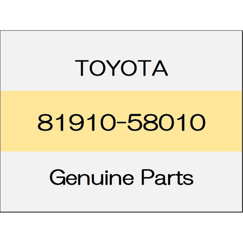 [NEW] JDM TOYOTA ALPHARD H3# Reflex reflector Assy (R) 81910-58010 GENUINE OEM