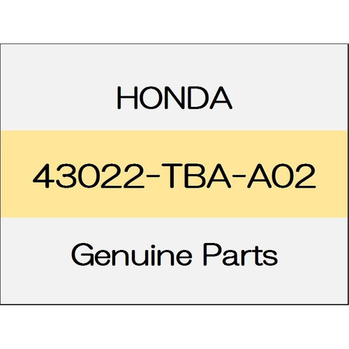 [NEW] JDM HONDA CIVIC SEDAN FC1 Rear pad set 43022-TBA-A02 GENUINE OEM