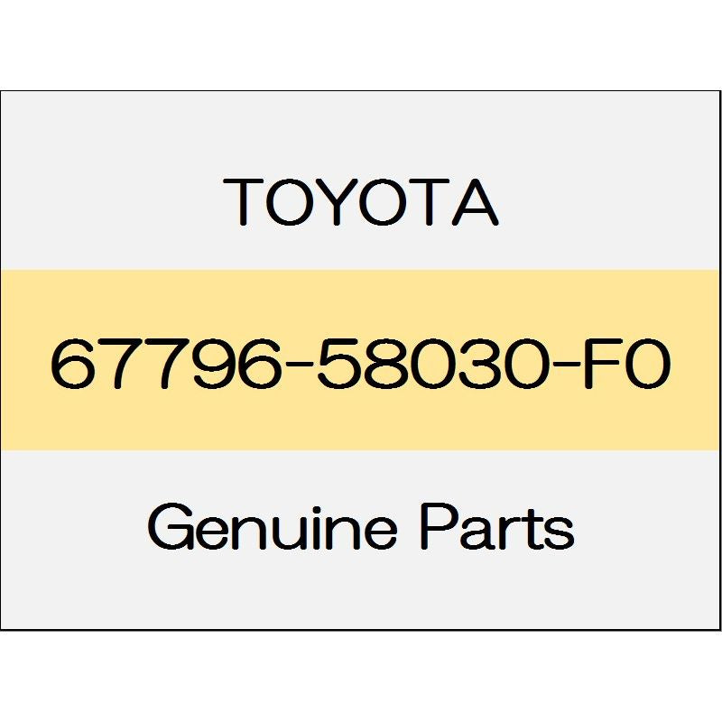 [NEW] JDM TOYOTA ALPHARD H3# Door trim ornament base front (L) ~ 1801 standard-based Executive Lounge 67796-58030-F0 GENUINE OEM