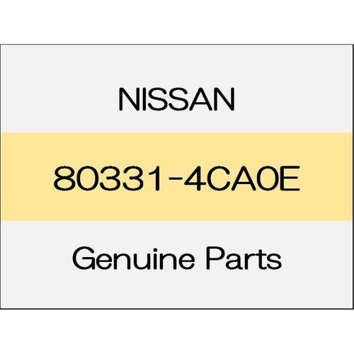 [NEW] JDM NISSAN X-TRAIL T32 Front door glass run rubber (L) 80331-4CA0E GENUINE OEM