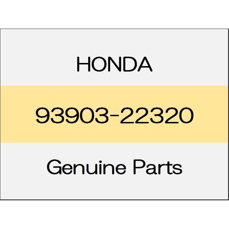 [NEW] JDM HONDA VEZEL RU Screw, tapping 3X12 93903-22320 GENUINE OEM