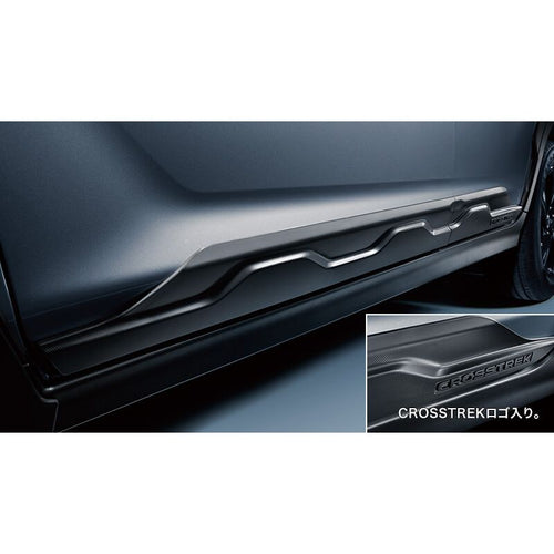 [NEW] JDM Subaru CROSSTREK GU Door Under Garnish Unpainted Black Genuine OEM