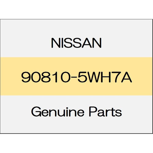 [NEW] JDM NISSAN NOTE E12 Back door finisher Assy Around View Monitor with the body color code (AX6) 90810-5WH7A GENUINE OEM