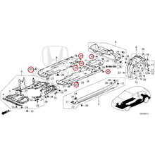 Load image into Gallery viewer, [NEW] JDM HONDA CIVIC FL4 2023 Side Sill Garnish/Under Cover GENUINE OEM
