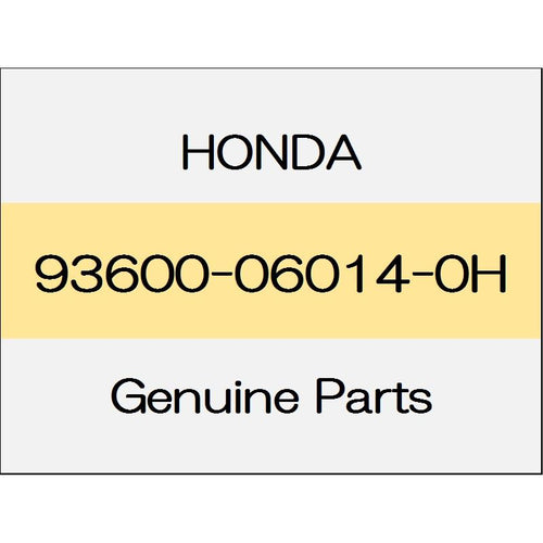 [NEW] JDM HONDA ODYSSEY HYBRID RC4 Flat screw  93600-06014-0H GENUINE OEM