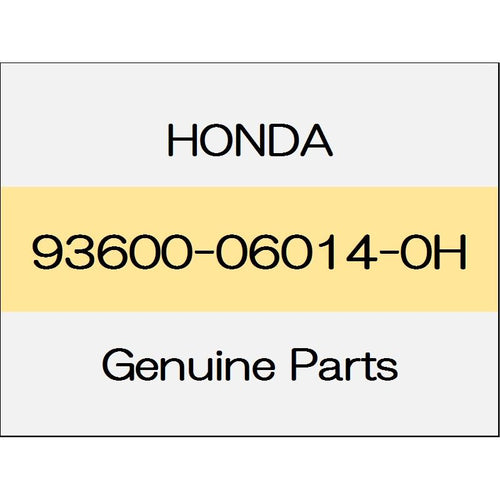 [NEW] JDM HONDA ACCORD HYBRID CR Flat screw  93600-06014-0H GENUINE OEM