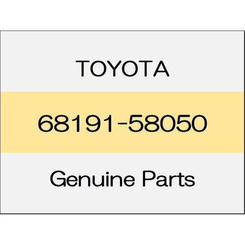 [NEW] JDM TOYOTA ALPHARD H3# Sliding door glass run (R) 68191-58050 GENUINE OEM