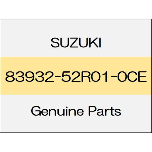 [NEW] JDM SUZUKI SWIFT SPORTS ZC33 The rear door outer front tape (L) 83932-52R01-0CE GENUINE OEM