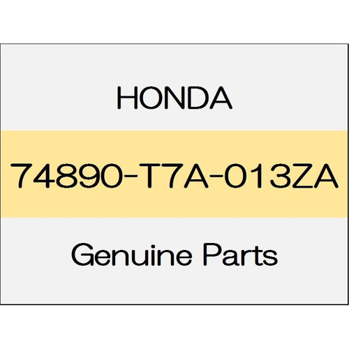 [NEW] JDM HONDA VEZEL RU Rear license garnish Assy back camera without body color code (R543P) 74890-T7A-013ZA GENUINE OEM