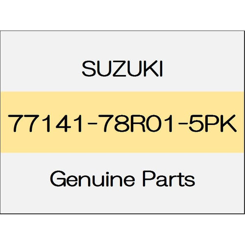 [NEW] JDM SUZUKI JIMNY SIERRA JB74 Roof drip front cap (R) 77141-78R01-5PK GENUINE OEM