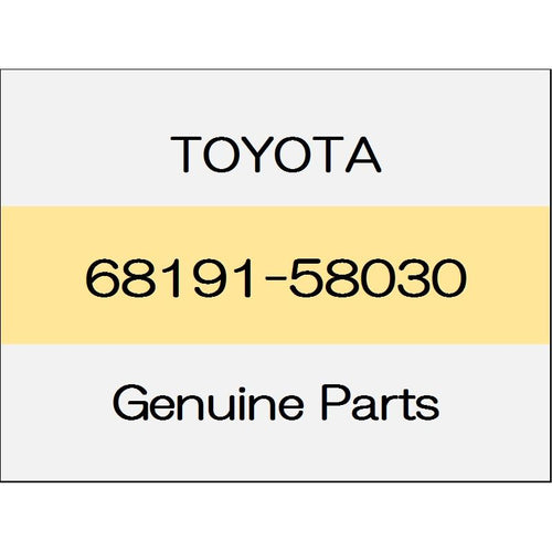 [NEW] JDM TOYOTA ALPHARD H3# The rear door glass run No.2 (R) 68191-58030 GENUINE OEM