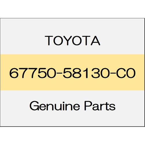 [NEW] JDM TOYOTA ALPHARD H3# Back door trim board Assy genuine car navigation systems no power back door-free digital rearview mirror 67750-58130-C0 GENUINE OEM