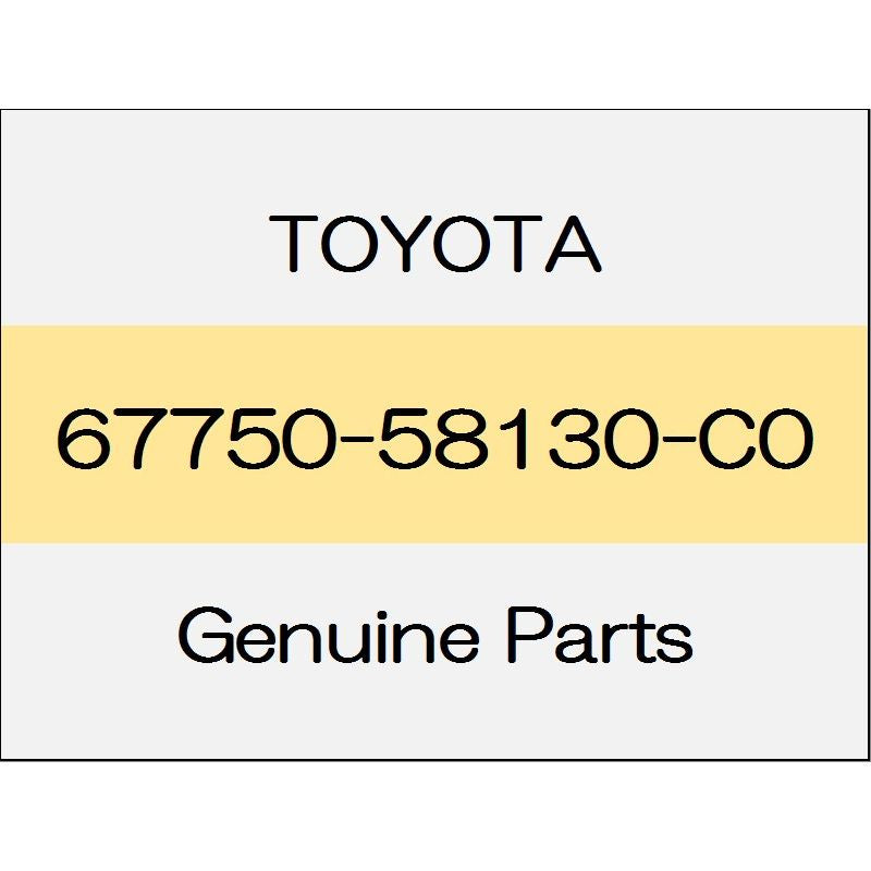 [NEW] JDM TOYOTA ALPHARD H3# Back door trim board Assy genuine car navigation systems no power back door-free digital rearview mirror 67750-58130-C0 GENUINE OEM