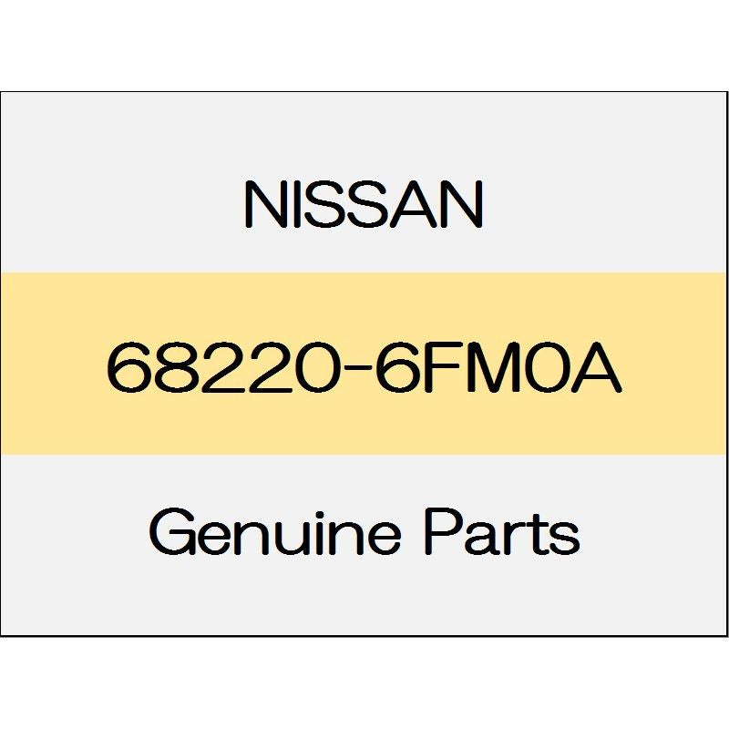 [NEW] JDM NISSAN X-TRAIL T32 Front door window weather strip outer 68220-6FM0A GENUINE OEM