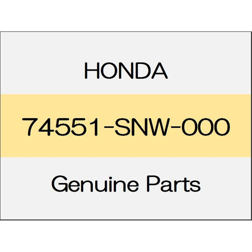 [NEW] JDM HONDA CIVIC TYPE R FD2 Rear fender cover (R) 74551-SNW-000 GENUINE OEM