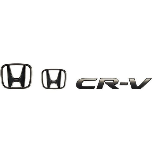 [NEW] JDM Honda CR-V RW Black Emblem Genuine OEM