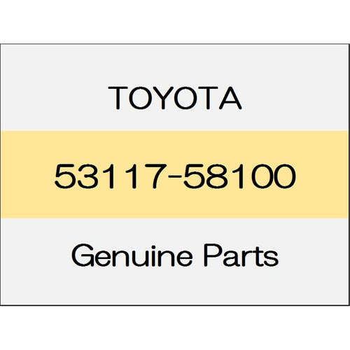 [NEW] JDM TOYOTA ALPHARD H3# Radiator grille bracket lower Panoramic with Mick View Monitor 53117-58100 GENUINE OEM