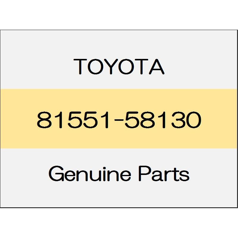 [NEW] JDM TOYOTA ALPHARD H3# Tail lamp lens and body (R) Aero system 81551-58130 GENUINE OEM