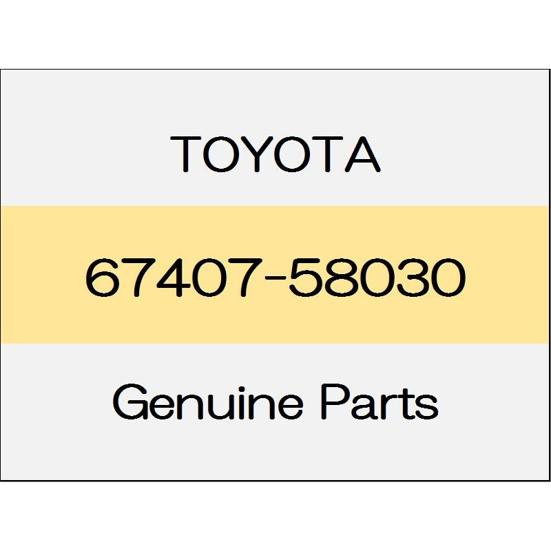 [NEW] JDM TOYOTA ALPHARD H3# The rear door window guide the rear (R) 67407-58030 GENUINE OEM