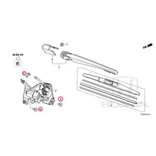 Load image into Gallery viewer, [NEW] JDM HONDA VEZEL HYBRID RU3 2020 Rear Windshield Wiper GENUINE OEM
