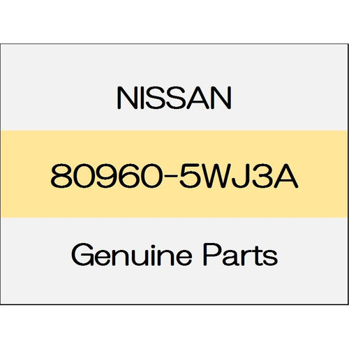 [NEW] JDM NISSAN NOTE E12 Power window switch front finisher (R) 1611 ~ e-POWER / medalist 80960-5WJ3A GENUINE OEM