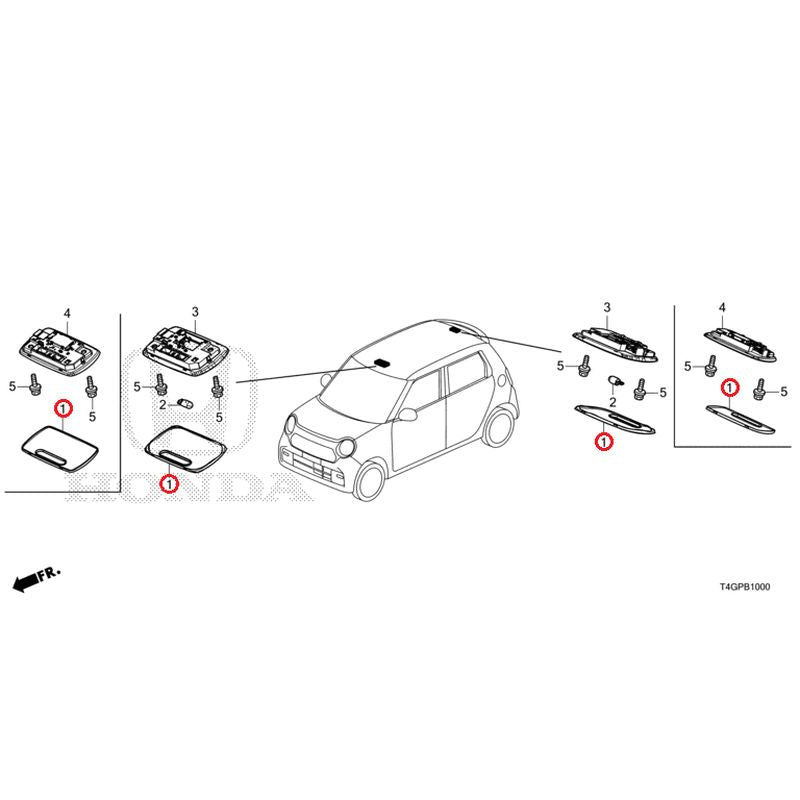 [NEW] JDM HONDA N-ONE JG3 2023 Interior Lights GENUINE OEM