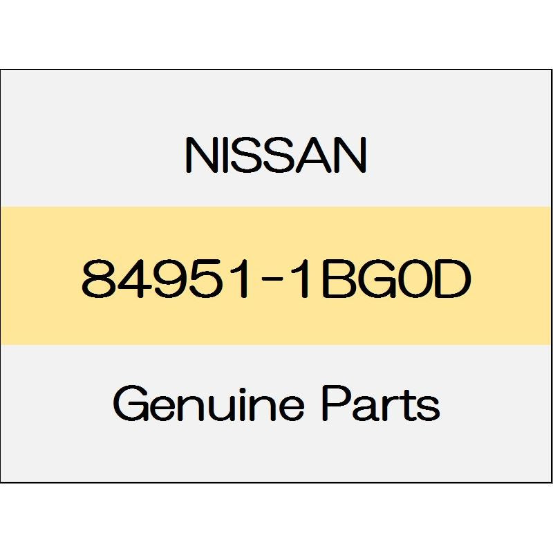 [NEW] JDM NISSAN SKYLINE CROSSOVER J50 Luggage side lower finisher (L) trim code (P) 84951-1BG0D GENUINE OEM