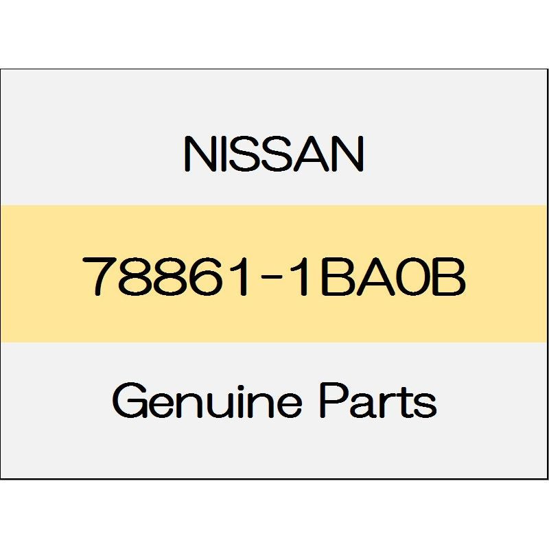 [NEW] JDM NISSAN SKYLINE CROSSOVER J50 Fillet rear molding (L) 78861-1BA0B GENUINE OEM