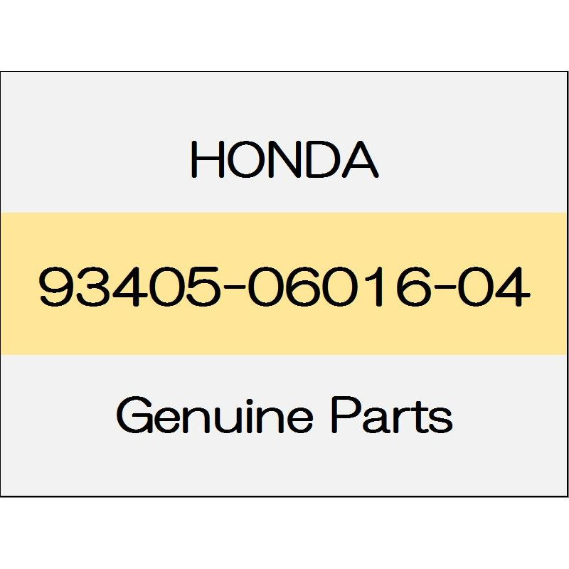 [NEW] JDM HONDA VEZEL HYBRID RU Bolt washer 6X16 93405-06016-04 GENUINE OEM