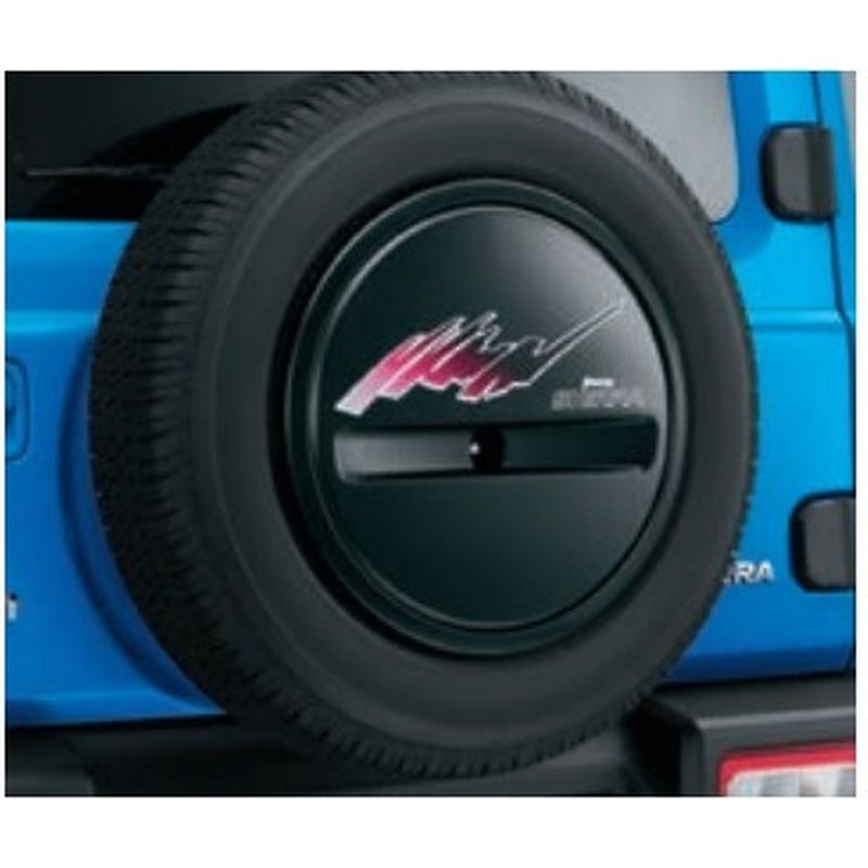 [NEW] JDM Suzuki Jimny SIERRA JB74W Spare Tire Half Cover Decal Revival A OEM