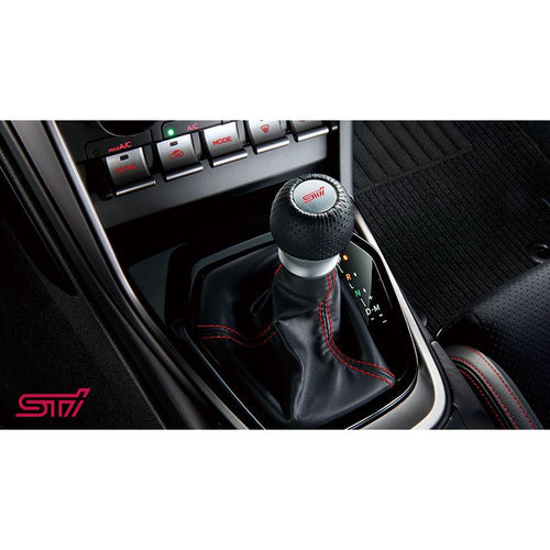 [NEW] JDM Subaru BRZ ZD8 STI Leather Shift Knob AT For AT Cars Genuine OEM