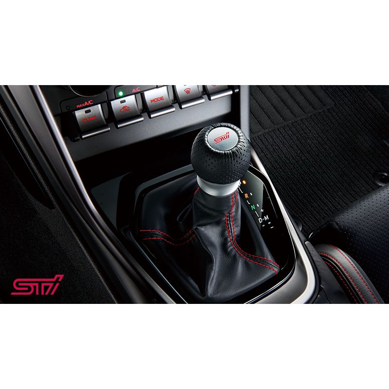 [NEW] JDM Subaru BRZ ZD8 STI Leather Shift Knob AT For AT Cars Genuine OEM