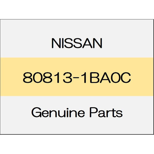 [NEW] JDM NISSAN SKYLINE CROSSOVER J50 Front door out side tape (L) 80813-1BA0C GENUINE OEM