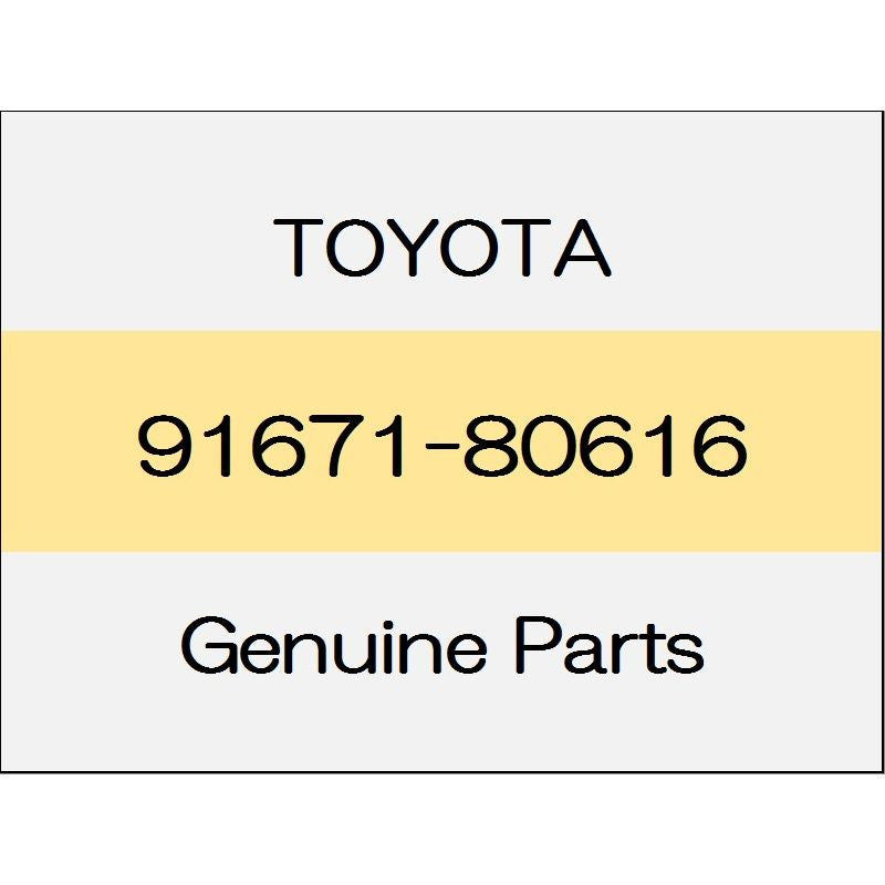 [NEW] JDM TOYOTA C-HR X10/X50 bolt 91671-80616 GENUINE OEM