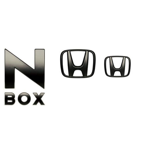 [NEW] JDM Honda N-BOX JF3/4 Black Emblem Genuine OEM