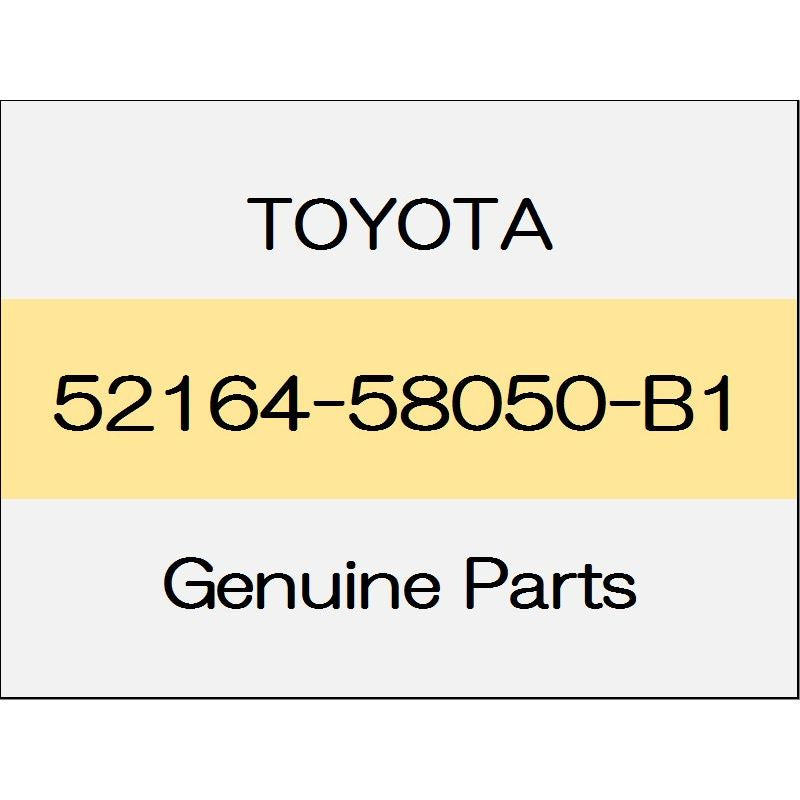 [NEW] JDM TOYOTA ALPHARD H3# Rear bumper plate (L) body color code (1G3) 52164-58050-B1 GENUINE OEM