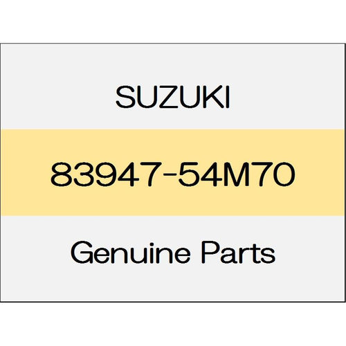 [NEW] JDM SUZUKI SWIFT SPORTS ZC33 Back door garnish bolt 83947-54M70 GENUINE OEM