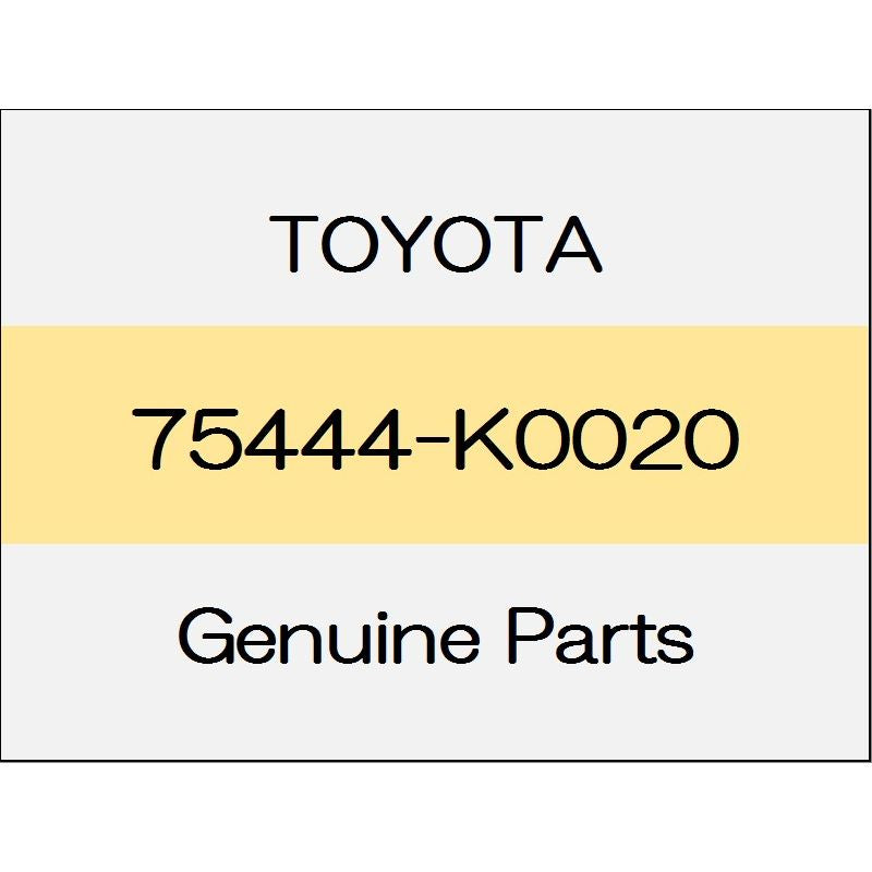 [NEW] JDM TOYOTA YARIS A1#,H1#,P210 Emblem Rear E-Four 75444-K0020 GENUINE OEM