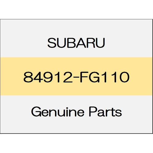 [NEW] JDM SUBARU LEVORG VM License lamp lens and body 84912-FG110 GENUINE OEM