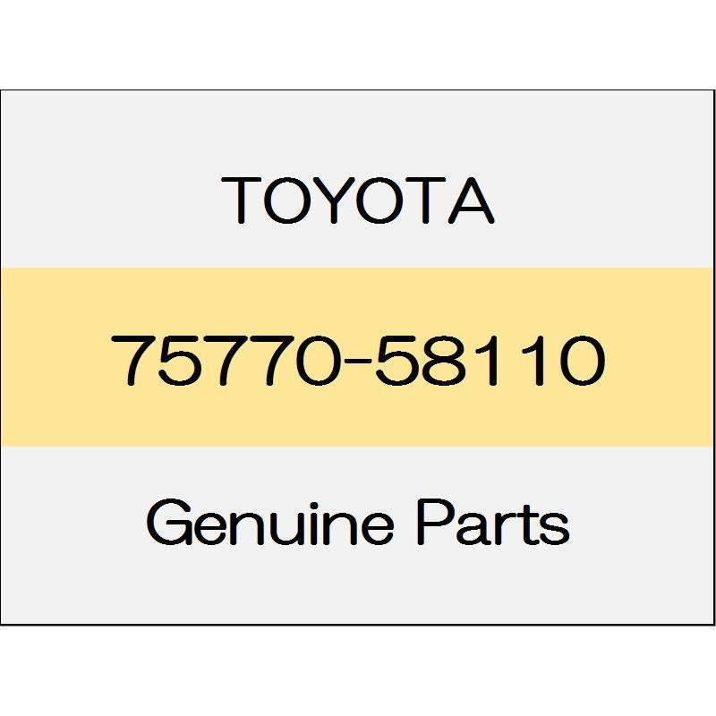[NEW] JDM TOYOTA ALPHARD H3# Food molding front Assy standard specification 1801 to 75770-58110 GENUINE OEM
