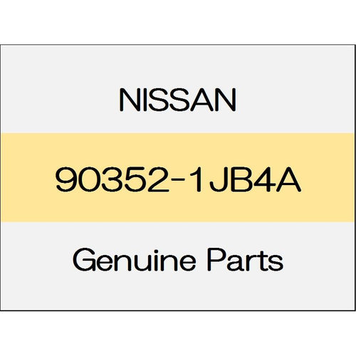 [NEW] JDM NISSAN ELGRAND E52 Back door window upper molding 1110 - 90352-1JB4A GENUINE OEM