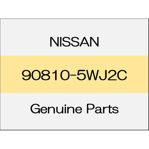 [NEW] JDM NISSAN NOTE E12 Back door finisher Assy Around View Monitor non-Blanc Natur Interior X body color code (EBA) 90810-5WJ2C GENUINE OEM