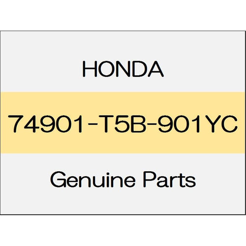 [NEW] JDM HONDA FIT HYBRID GP Tailgate spoiler Center lid body color code (B610M) 74901-T5B-901YC GENUINE OEM