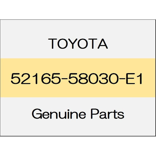 [NEW] JDM TOYOTA ALPHARD H3# Rear bumper cover upper (R) body color code (4X7) 52165-58030-E1 GENUINE OEM