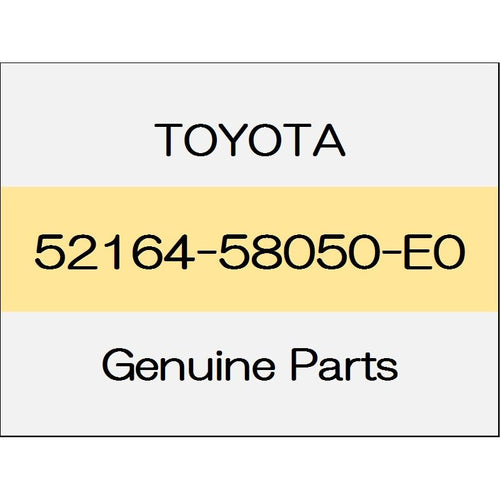 [NEW] JDM TOYOTA ALPHARD H3# Rear bumper plate (L) body color code (4X7) 52164-58050-E0 GENUINE OEM
