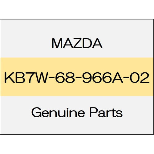 [NEW] JDM MAZDA CX-30 DM Lift gate trim recess KB7W-68-966A-02 GENUINE OEM