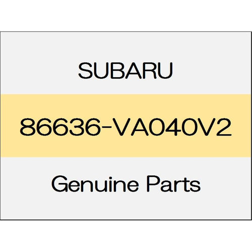 [NEW] JDM SUBARU LEVORG VM Lamp washer nozzle cover Assy (R) body color code (D4S) 86636-VA040V2 GENUINE OEM